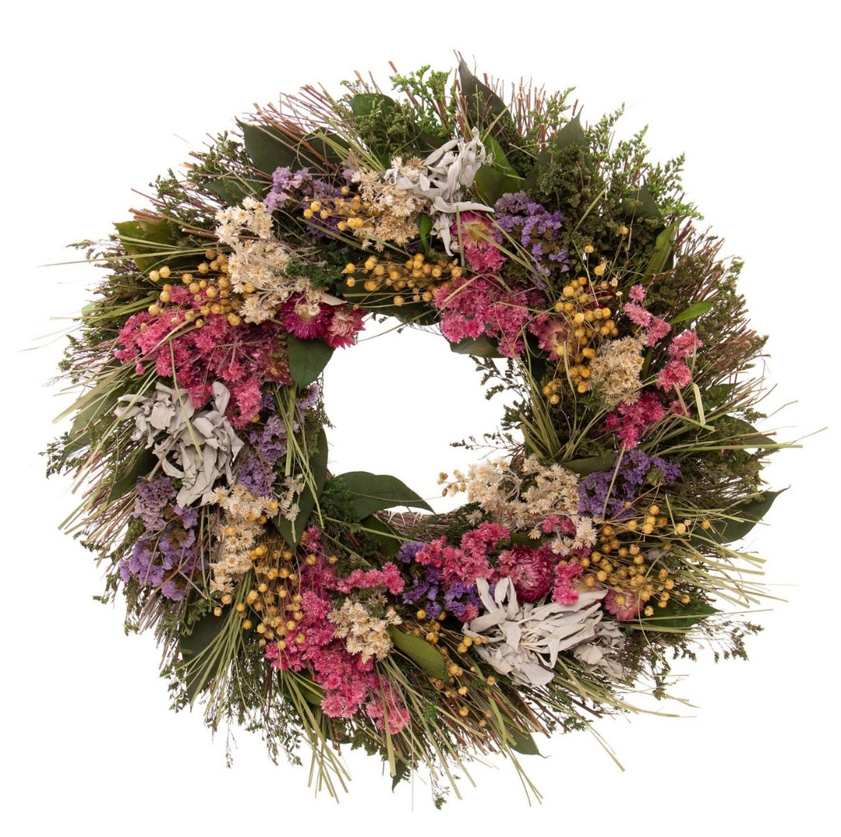 Wreath: Floral Sage