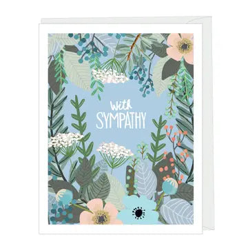 Card: With Sympathy – Native Flower Company