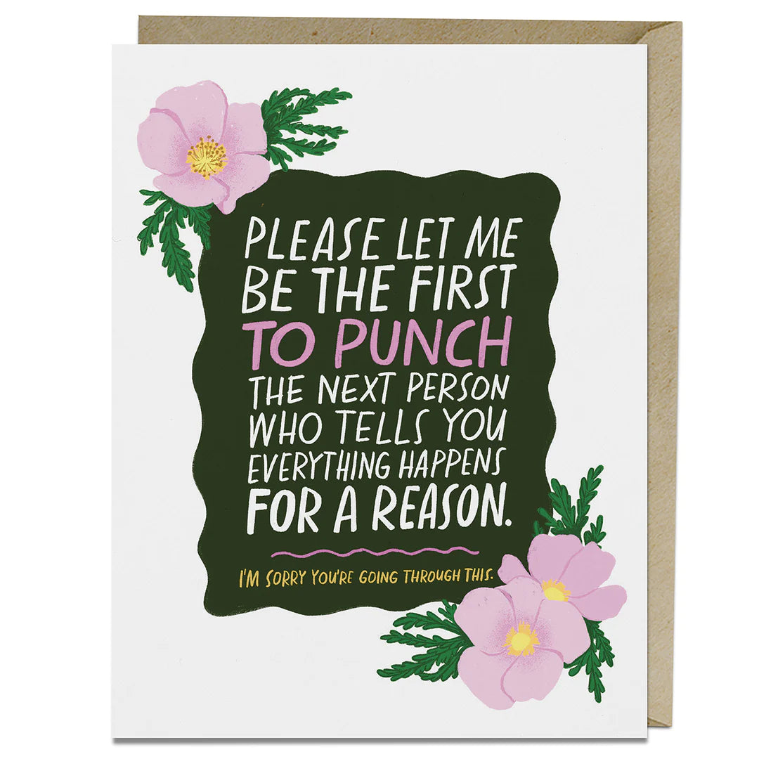 Card: Please let me be the first to punch