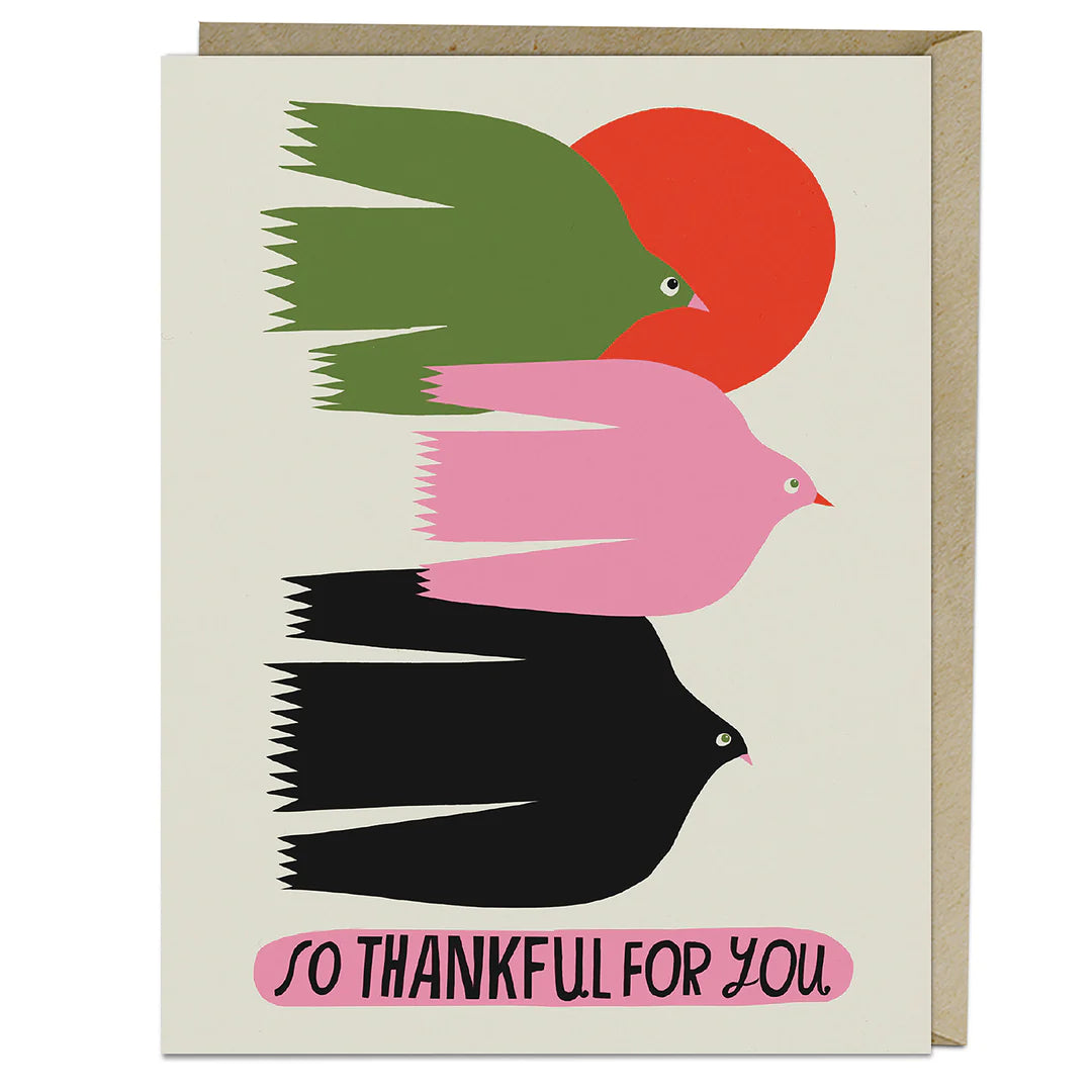 Card: Bird Thankful for You