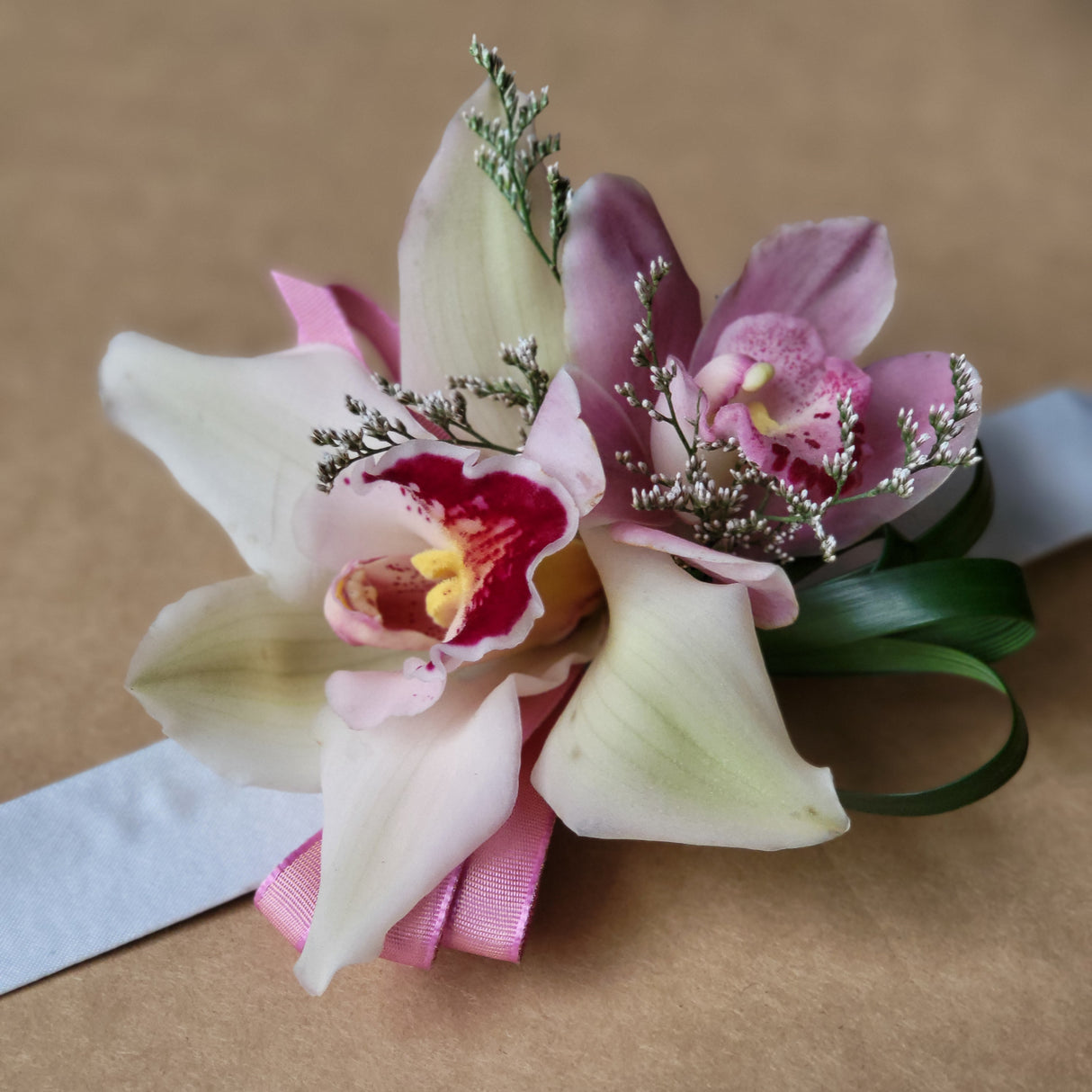 Orchid Wristlet Corsage