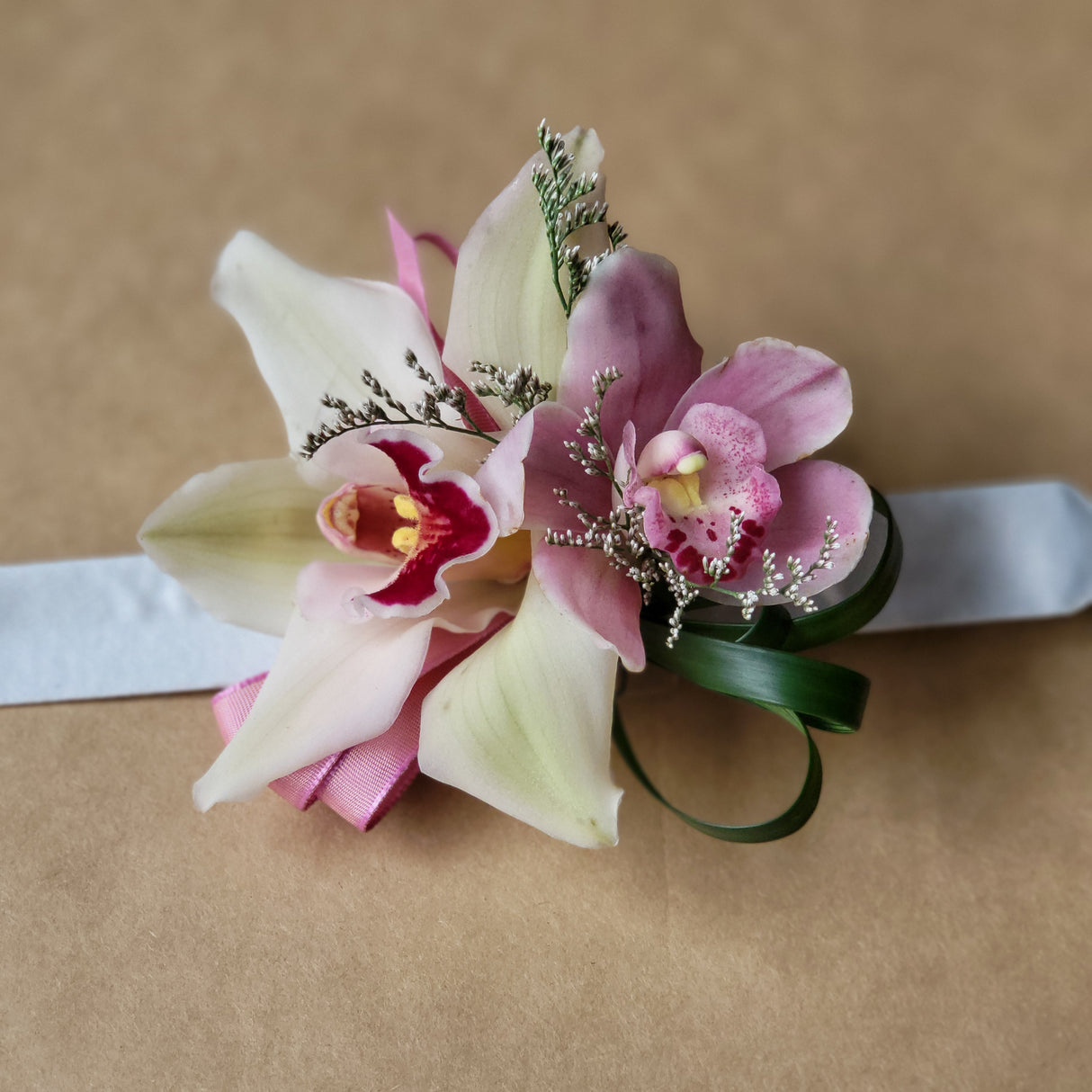 Orchid Wristlet Corsage