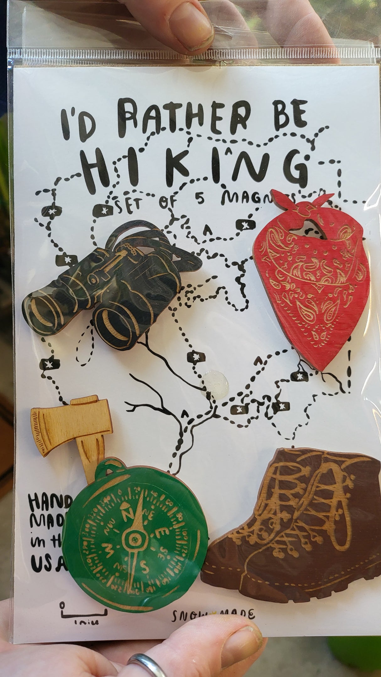 Magnetic Set: I'd rather be hiking