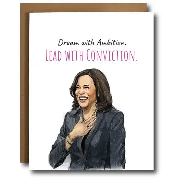 Card: Dream With Ambition Kamala Harris