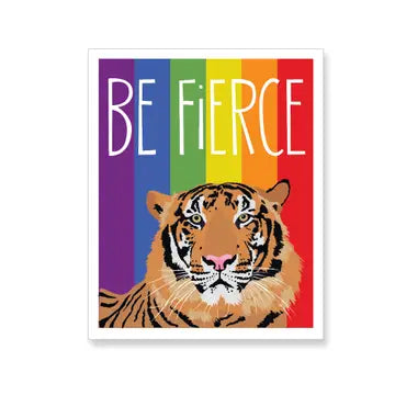 Sticker: Be Fierce