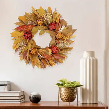 Wreath: Floral Artichoke