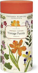 Puzzle Pressed Flowers