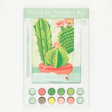 Paint by Number Kit: Cacti