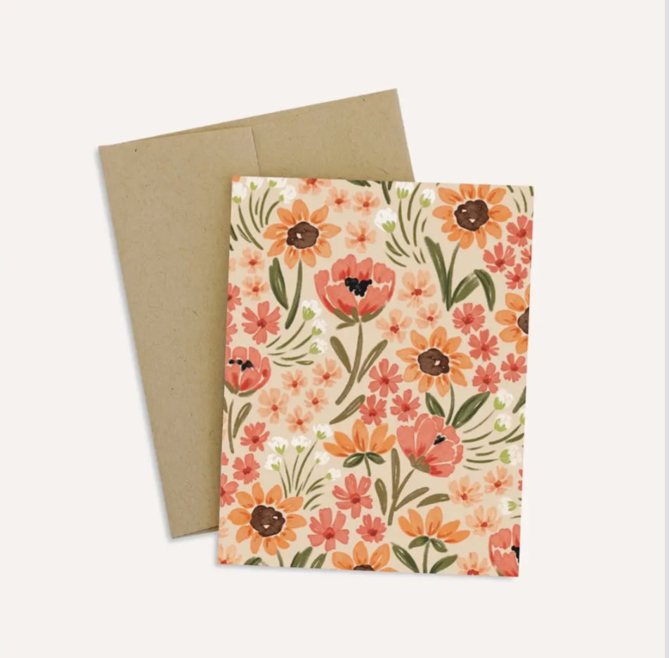 Card: Sunny Poppies