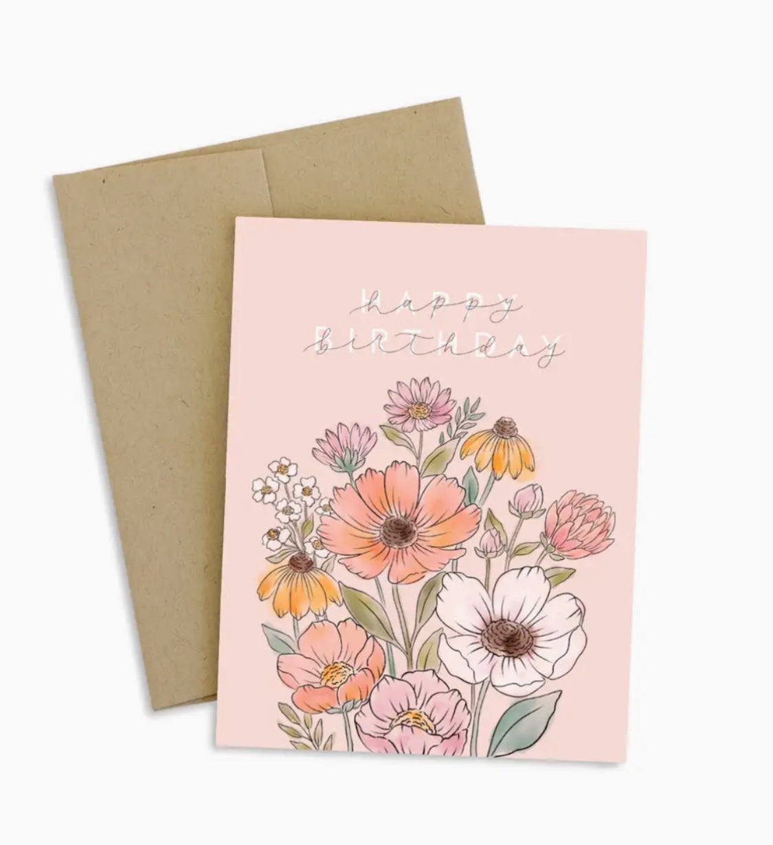 Card: Wildflower Bunch Birthday