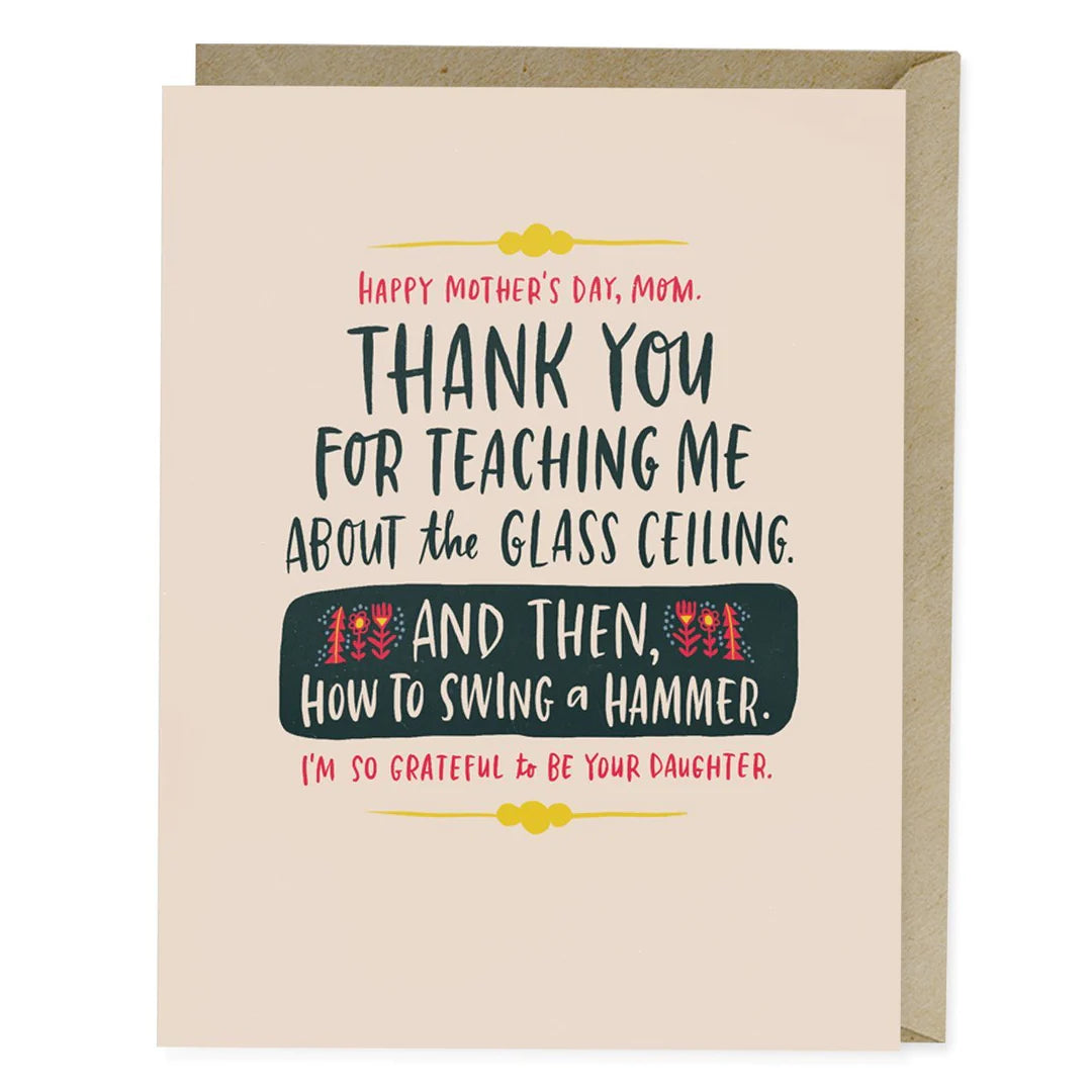 Card: Happy Mother’s Day, mom.