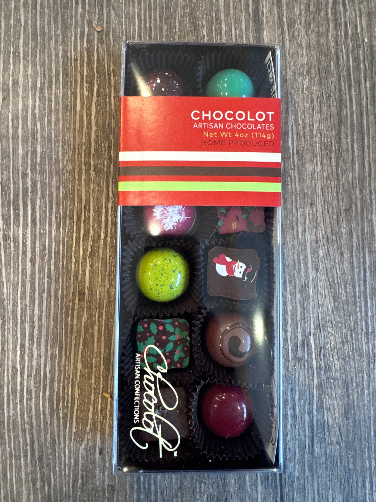 Chocolot 12 piece holiday box