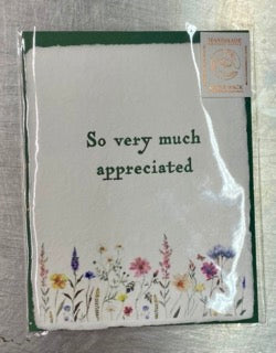 So Very Much Appreciated Card