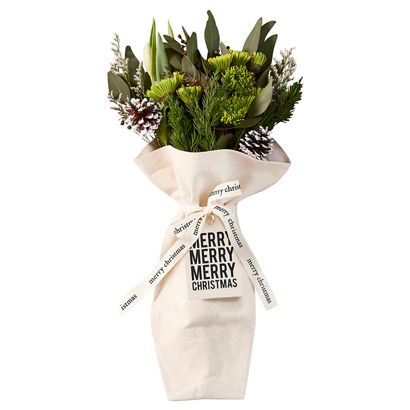 The Bouquet Bag Merry Christmas