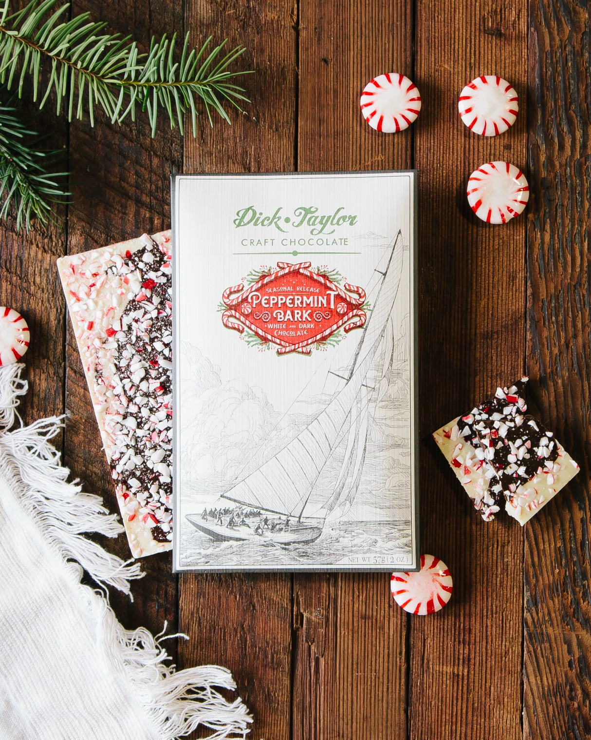 Dick Taylor Peppermint Bark Chocolate