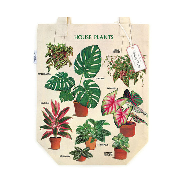 Tote Bag House Plants