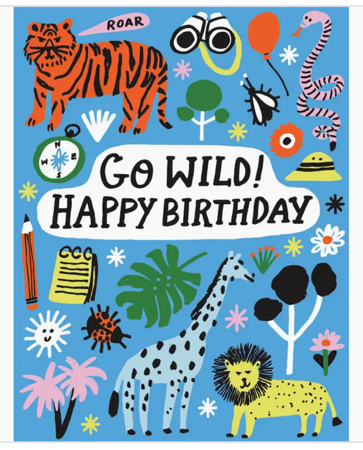 Card: Go Wild Safari Birthday