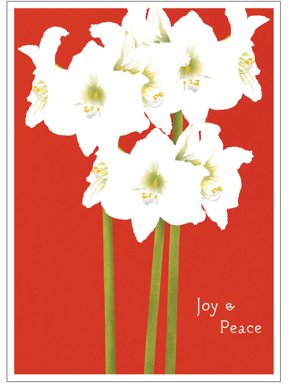 Card: Joy and peace