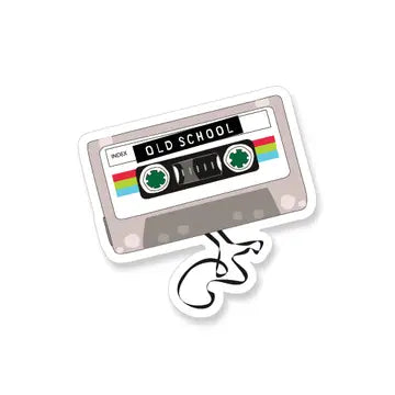 Sticker: Old School Cassette