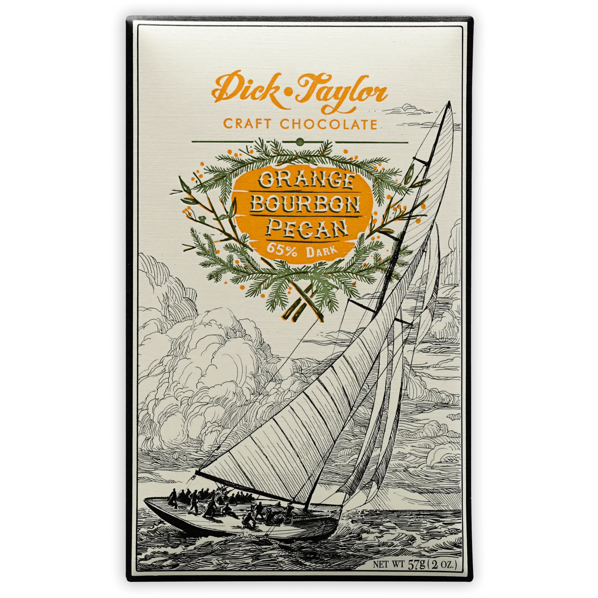 Dick Taylor Orange Burbon Pecan Chocolate