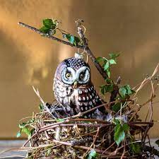 Ornament; Woodland Owl