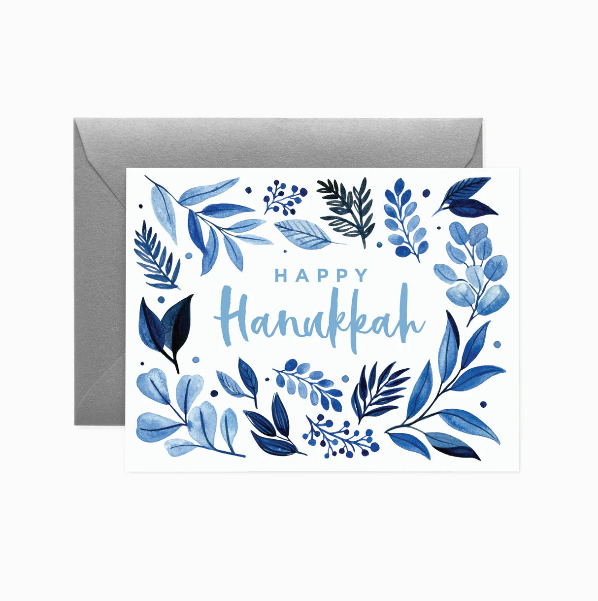 Card: Happy Hanukkah Floral