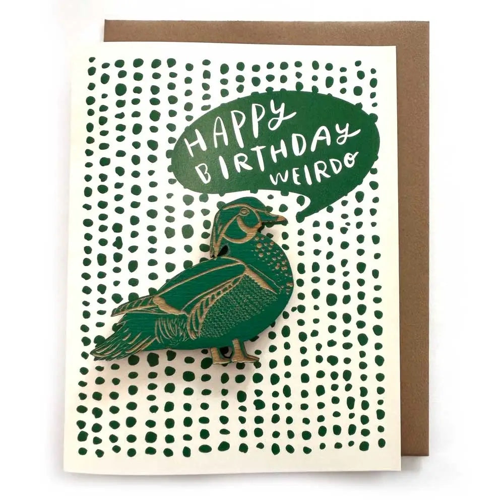 Card: Happy Birthday Weirdo