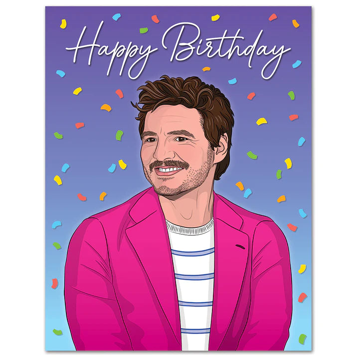 Card : Pedro Pascal Birthday Card