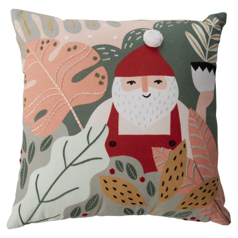 Pillow Proud Plant Santa