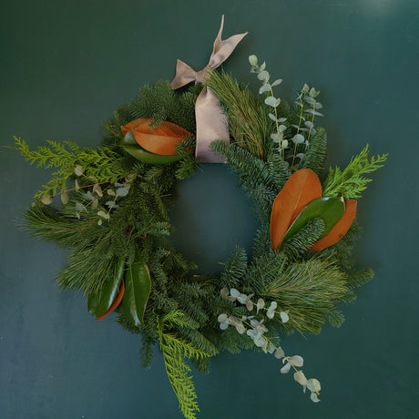 Wreath: Modern Magnolia