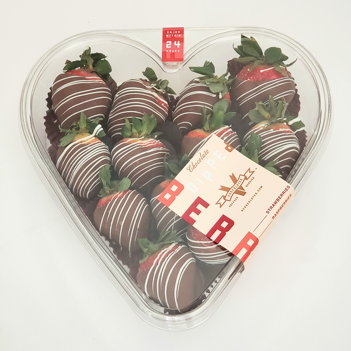 V Chocolate Covered Strawberries