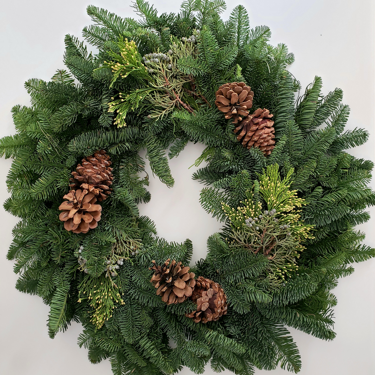 Wreath: Natural Evergreen